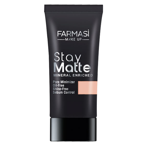 FARMASI MAKE UP STAY MATTE FOUNDATION 30 ML – NATURAL 03 - SHG Cosmetics