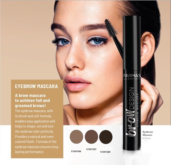 FARMASI MAKE UP EYEBROW MASCARA – RICH BROWN - SHG Cosmetics